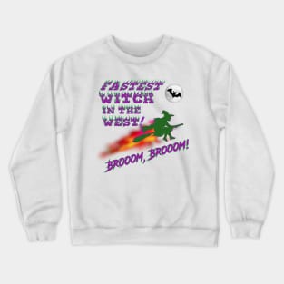 Wicked Mystical Witch for Halloween Crewneck Sweatshirt